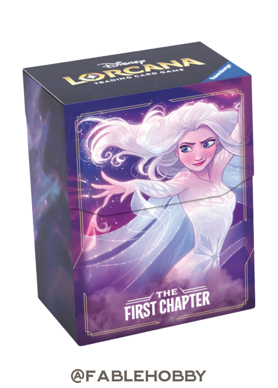 Disney Lorcana: The First Chapter Elsa 80+ Deck Box