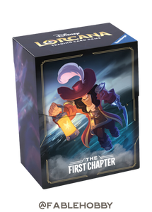 Disney Lorcana: The First Chapter Captain Hook 80+ Deck Box