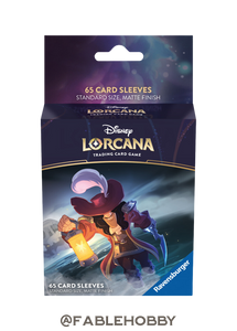 Disney Lorcana: The First Chapter Captain Hook Card Sleeves - 65ct