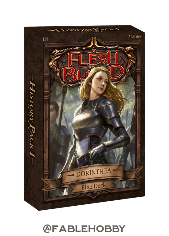 History Pack 1 Dorinthea Blitz Hero Deck