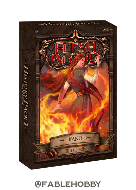 History Pack 1 Kano Blitz Hero Deck