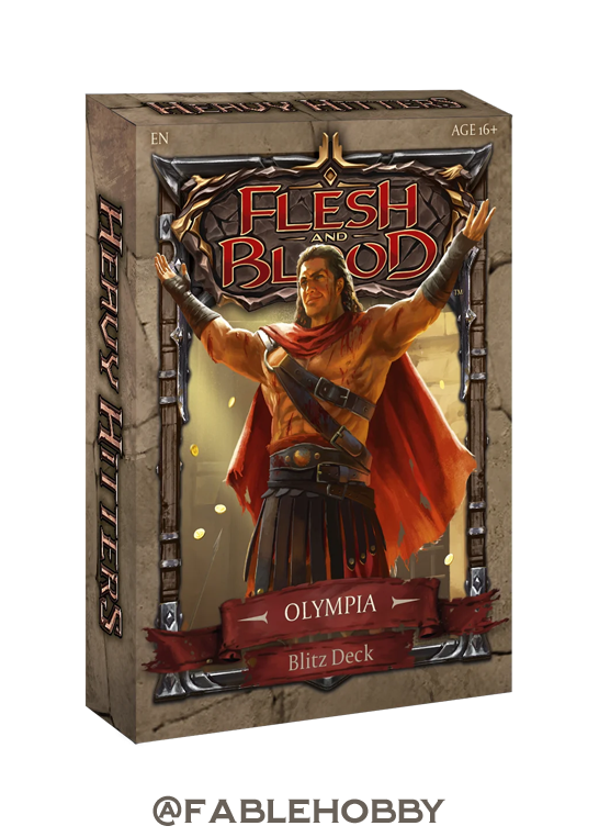 Heavy Hitters Olympia Blitz Hero Deck