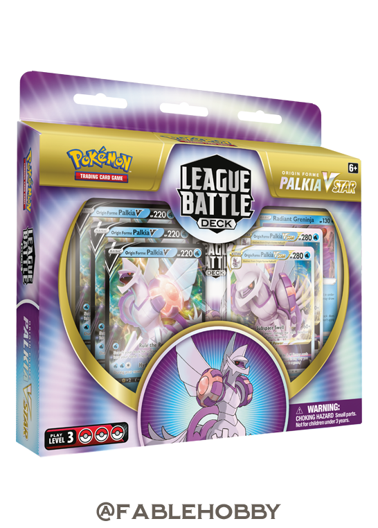 Pokémon Origin Forme Palkia VSTAR League Battle Deck