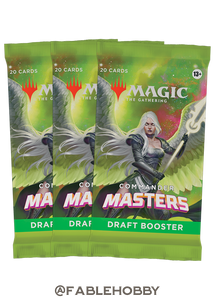 Commander Masters Draft Booster Pack