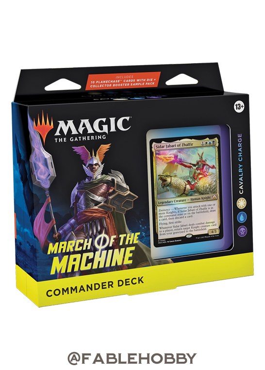 March of the Machine Cavalry Charge Commander Deck