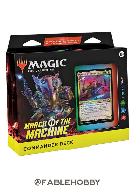 March of the Machine Tinker Time Commander Deck