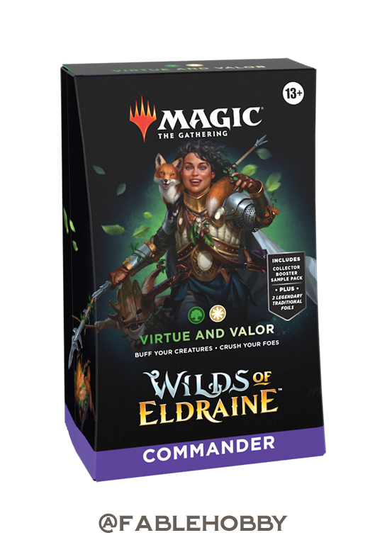 Wilds of Eldraine Virtue and Valor Commander Deck