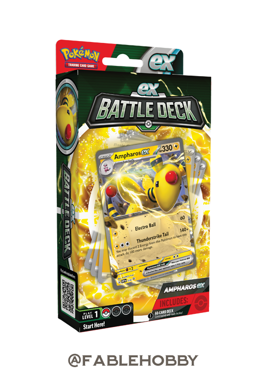 Pokémon Ampharos ex Battle Deck