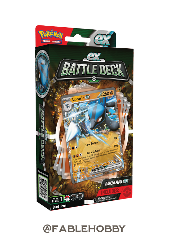 Pokémon Lucario ex Battle Deck