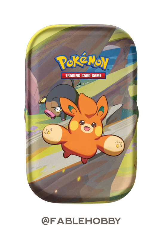 Pokémon Paldea Friends Pawmi Mini Tin