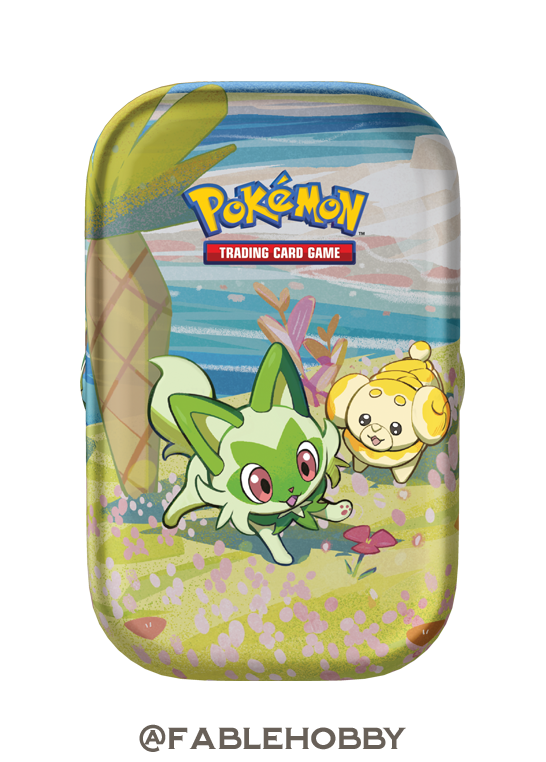 Pokémon Paldea Friends Sprigatito Mini Tin