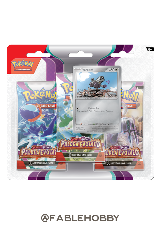 Pokémon Paldea Evolved Varoom Blister Pack