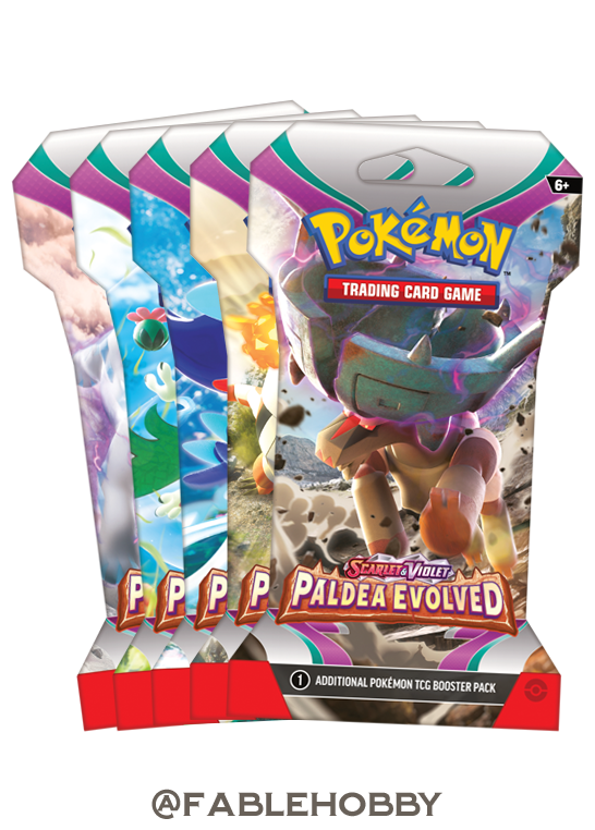 Pokémon Paldea Evolved Booster Pack [Sleeved]