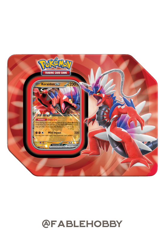 Pokémon Koraidon ex Paldea Legends Tin