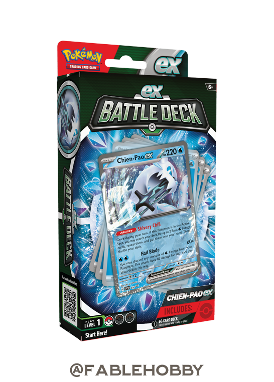 Pokémon Chien-Pao ex Battle Deck