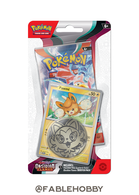 Pokémon Obsidian Flames Pawmi Checklane Blister Pack