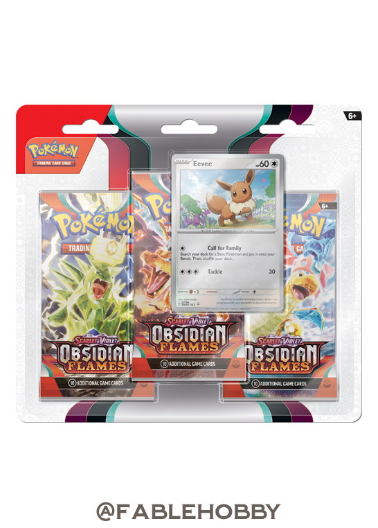 Pokémon Obsidian Flames Eevee Blister Pack