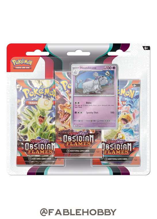 Pokémon Obsidian Flames Houndstone Blister Pack