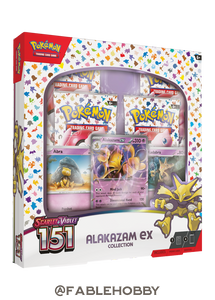 Pokémon Scarlet & Violet 151 Alakazam ex Collection