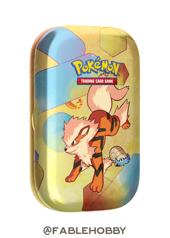 Pokémon Scarlet & Violet 151 Arcanine Mini Tin