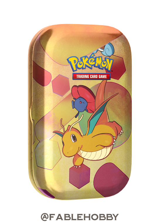 Pokémon Scarlet & Violet 151 Dragonite Mini Tin