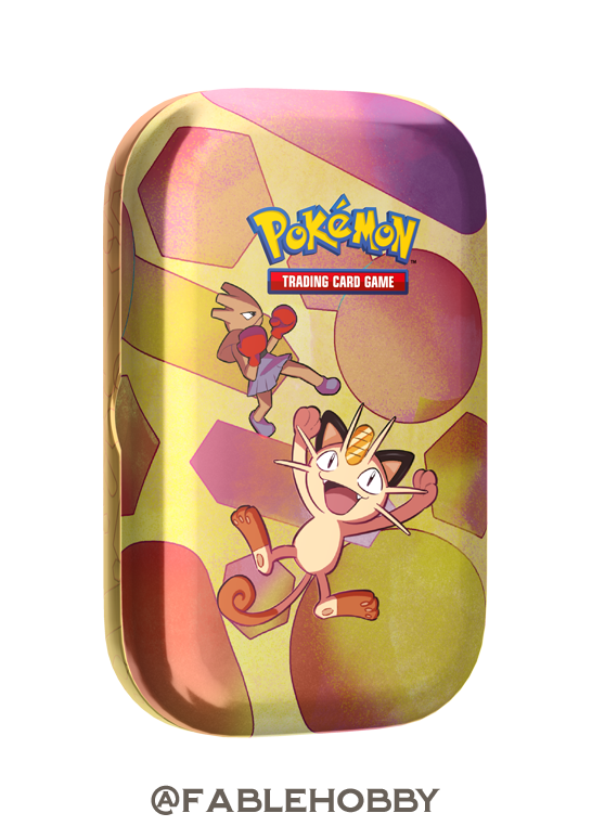 Pokémon Scarlet & Violet 151 Meowth Mini Tin