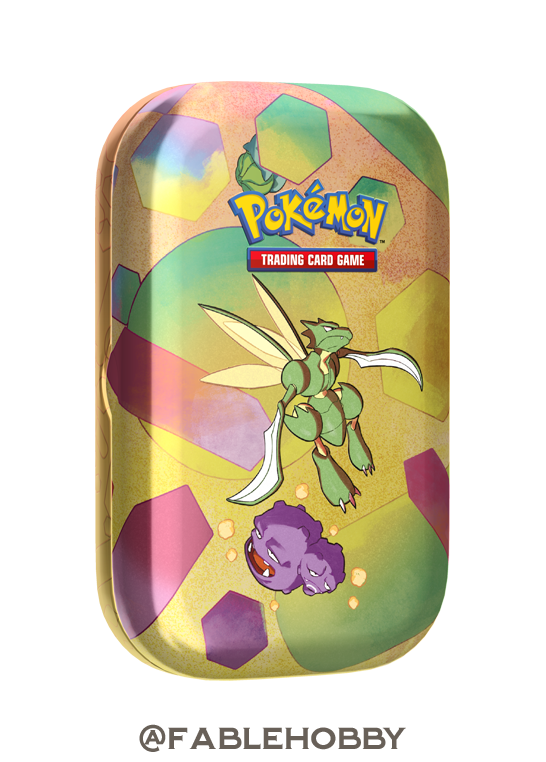 Pokémon Scarlet & Violet 151 Scyther Mini Tin