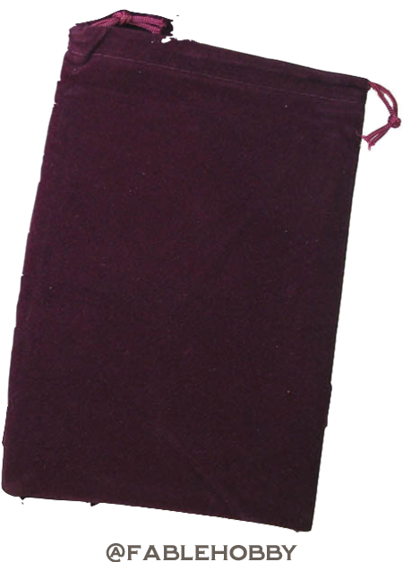 Dice Bag Large Burgundy