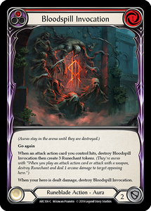 Bloodspill Invocation (Red)