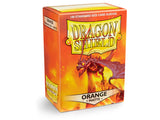 Dragon Shield 100ct Box Matte Orange Sleeves