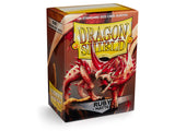 Dragon Shield 100ct Box Matte Ruby Sleeves