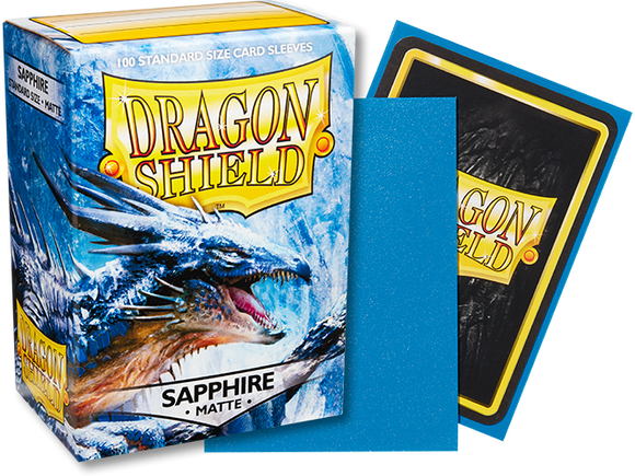 Dragon Shield 100ct Box Matte Sapphire Sleeves