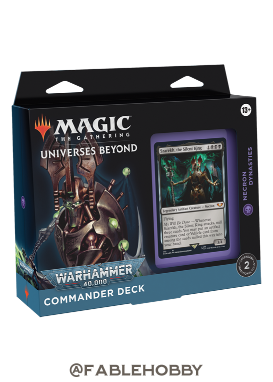 Warhammer 40,000 Necron Dynasties Commander Deck