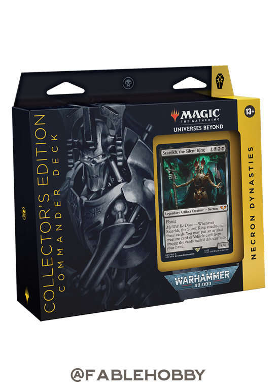 Warhammer 40,000 Necron Dynasties Commander Deck [Collector's Edition]