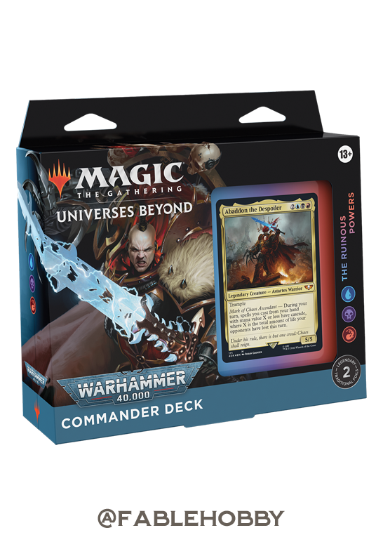 Warhammer 40,000 The Ruinous Powers Commander Deck