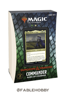 Adventures in the Forgotten Realms Aura of Courage Commander Deck