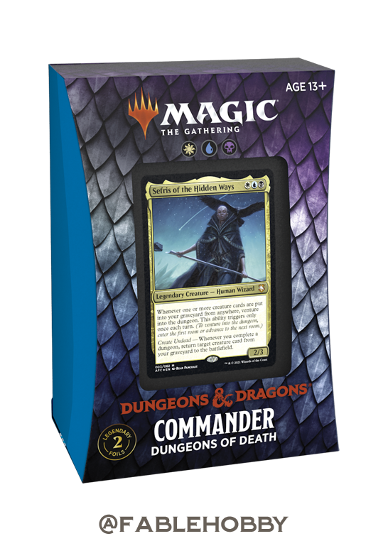 Adventures in the Forgotten Realms Dungeons of Death Commander Deck