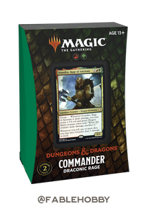 Adventures in the Forgotten Realms Draconic Rage Commander Deck