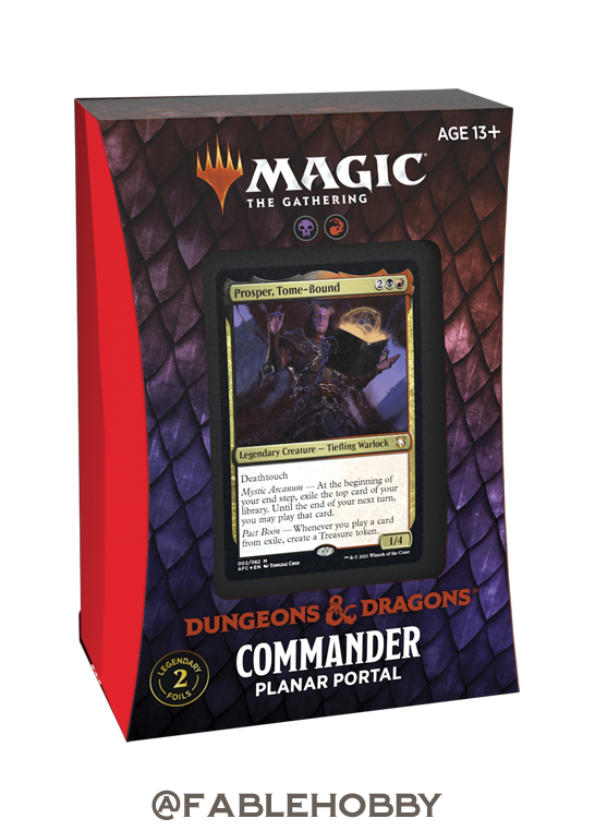 Adventures in the Forgotten Realms Planar Portal Commander Deck