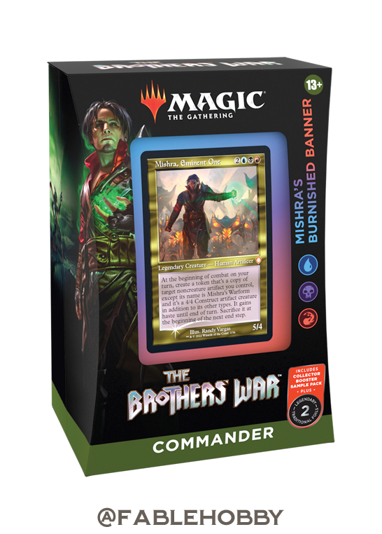 The Brothers' War Mishra's Burnished Banner Commander Deck