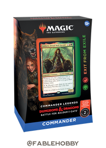 Commander Legends: Battle for Baldur's Gate Exit from Exile Commander Deck