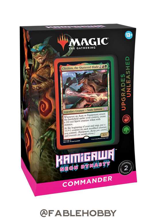 Kamigawa: Neon Dynasty Upgrades Unleashed Commander Deck