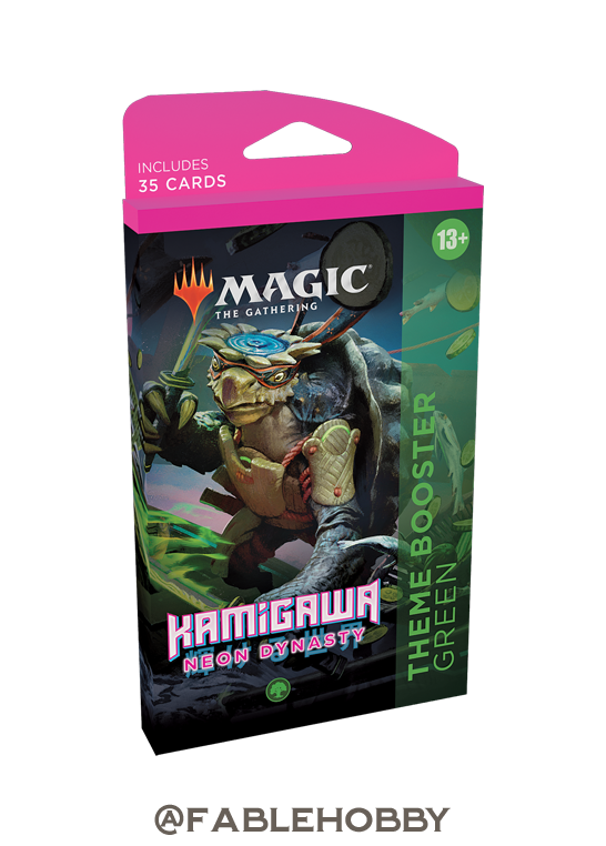 Kamigawa: Neon Dynasty Green Theme Booster Pack