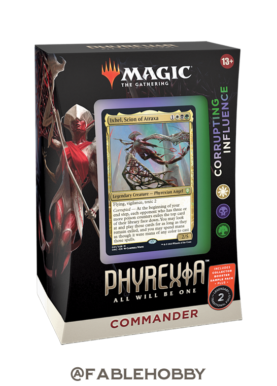 Phyrexia: All Will Be One Corrupting Influence Commander Deck