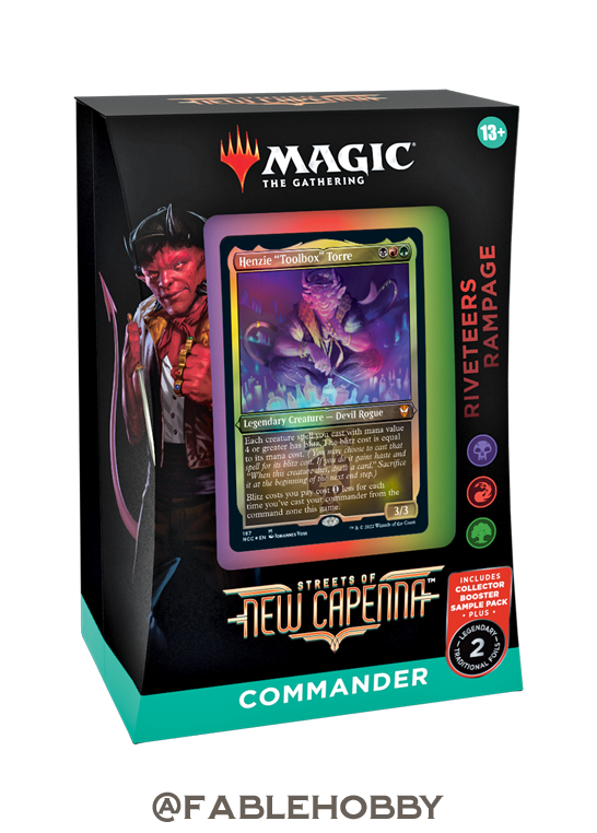 Streets of New Capenna Riveteers Rampage Commander Deck