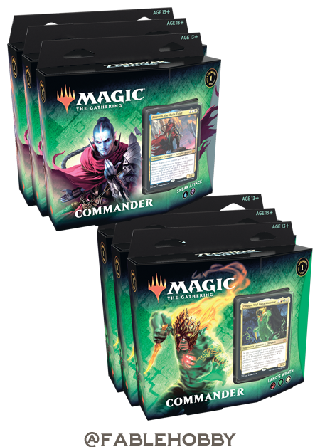 Zendikar Rising Commander Deck Case