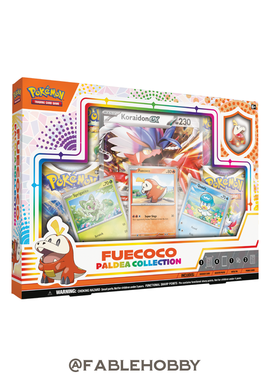 Pokémon Fuecoco Paldea Collection