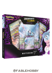 Pokémon Champion's Path Hatterene V Box