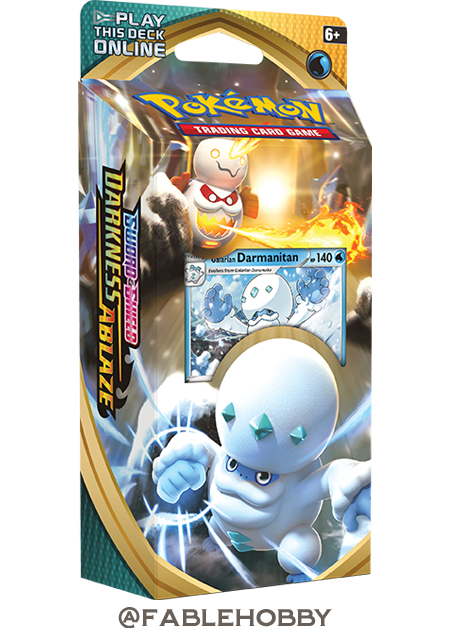 Pokémon Darkness Ablaze Galarian Darmanitan Theme Deck