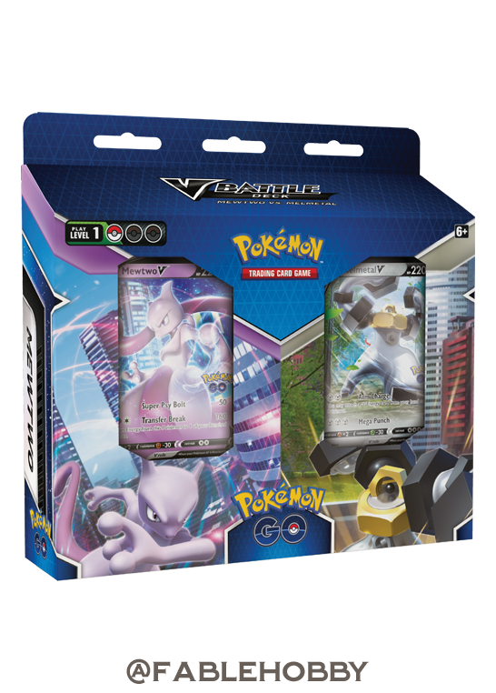 Pokémon GO Mewtwo vs. Melmetal V Battle Decks